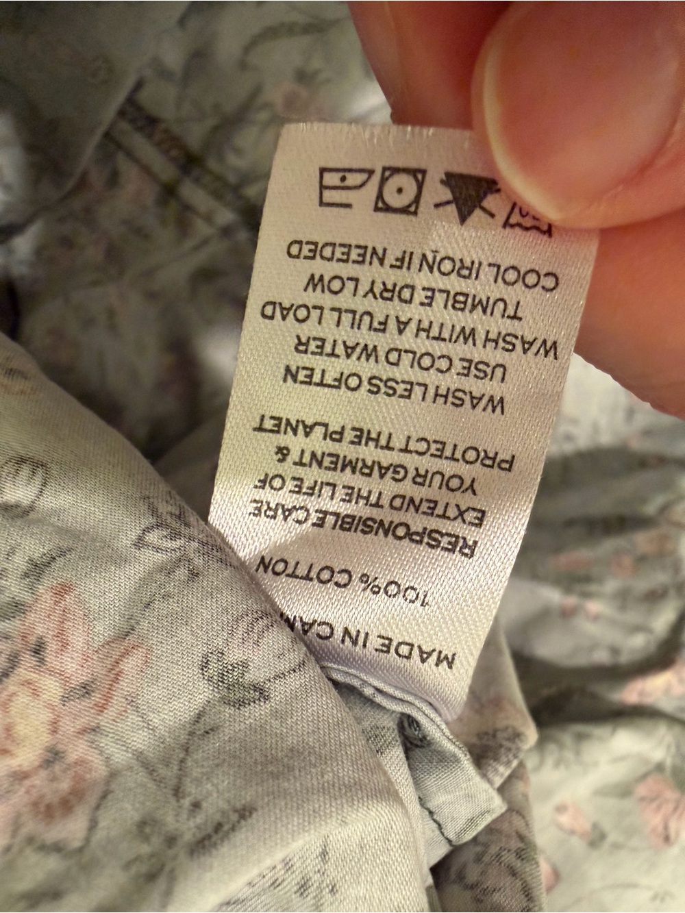 Hill House Ellie Nap in Fleur Chintz Bottle Green Smocked Midi Dress Size M - Picture 10 of 10